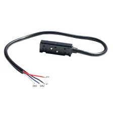 Dali Τροφοδοτικό Μαγνητικής Ράγας Μαύρο με Καλώδιο 45cm 4Χ0.75mm2