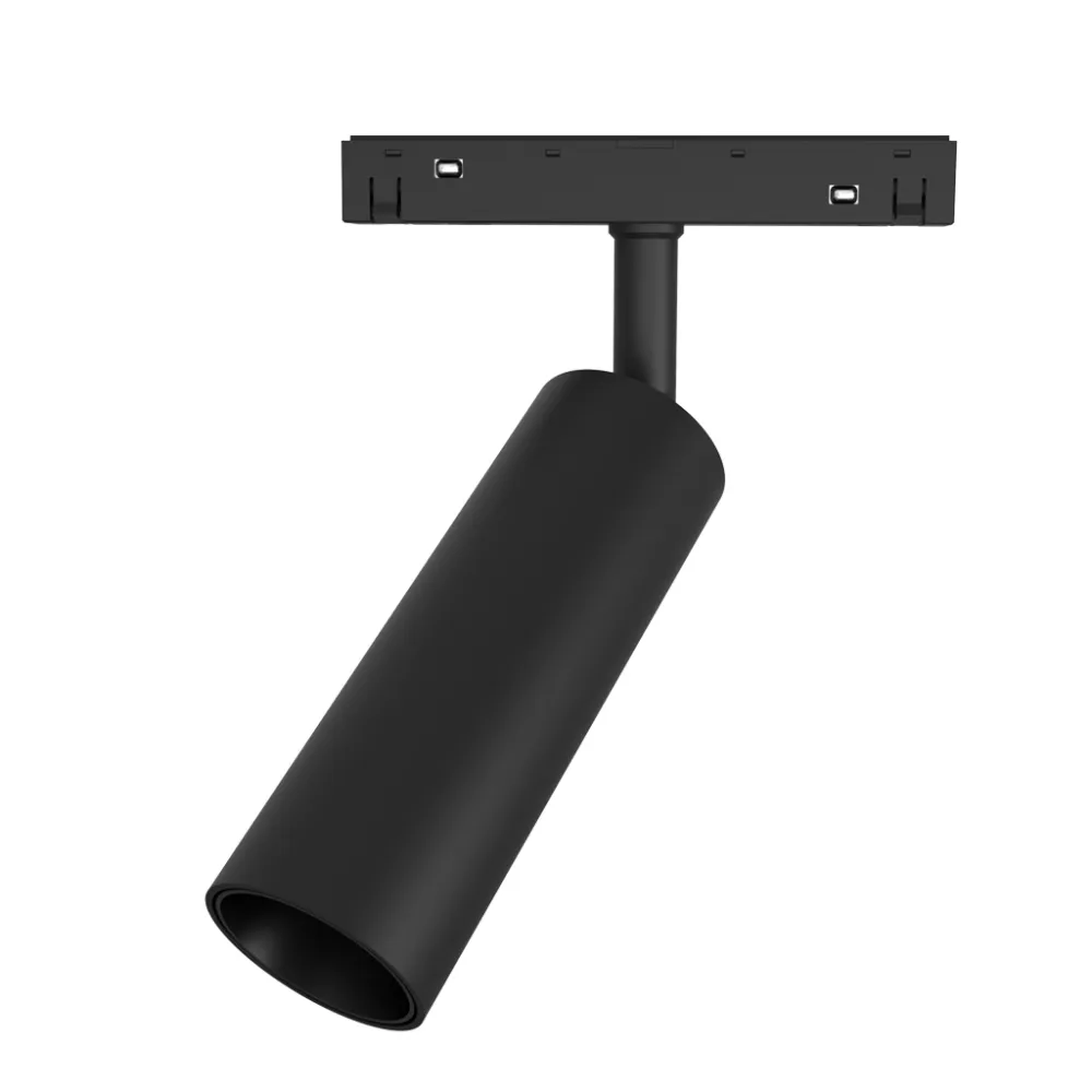 Κινητό Φωτιστικό Flexa 8 Μαύρο15W 4000K 24° CRI90(2 Groups) h13*d4.5 cm Bridgelux Chip,48V,3 έτη@@