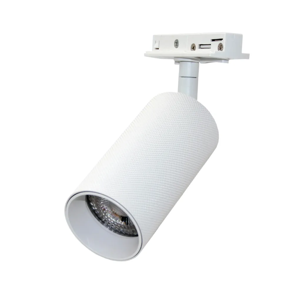 Φωτιστικό Poco 4 GU10 50W Λευκό (Sandy) d5.5  h10.9cm Μονοφασικός Προσαρμογέας