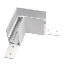 Μηχανικός Σύνδεσμος Γωνία Λευκός Για Ράγα Οροφής New 71x71mm