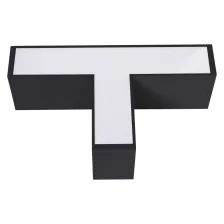 Εξωτερικό Φωτιστικό Leon Μαύρο Led Σχήματος T 26*15*7.5cm 12W 3CCT Change 3000/4000/6500Κ,110°,5έτη