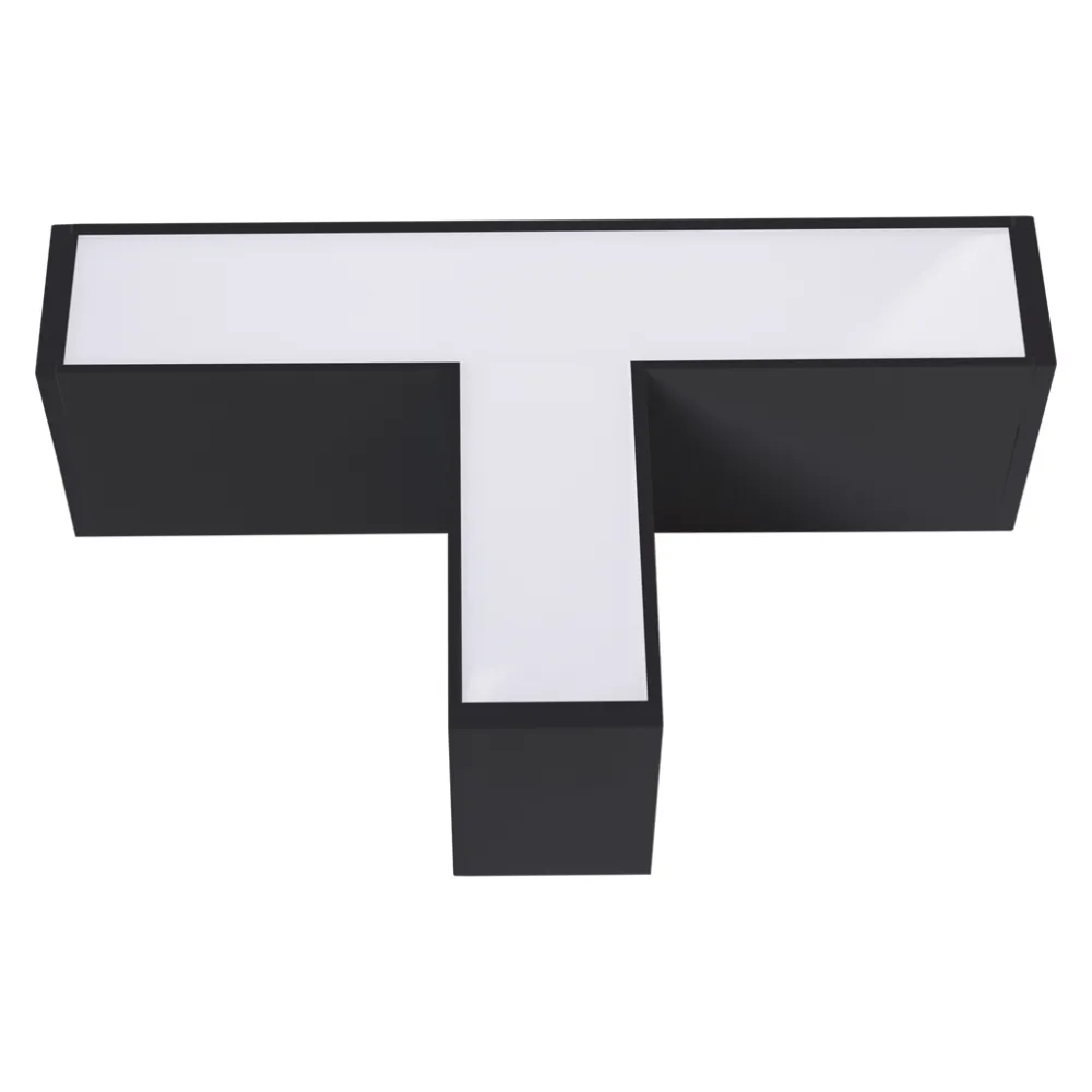 Εξωτερικό Φωτιστικό Leon Μαύρο Led Σχήματος T 26*15*7.5cm 12W 3CCT Change 3000/4000/6500Κ,110°,5έτη