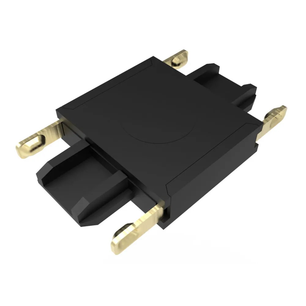 Σύνδεσμος Ευθεία Slim Ράγας Οροφής Varrio Μαύρος 40VDC 27x17x4.5mm