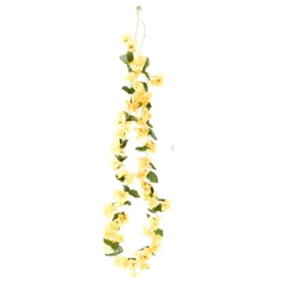 Διακοσμητική Kρεμαστή Τεχνητή Γιρλάντα Λουλουδιών