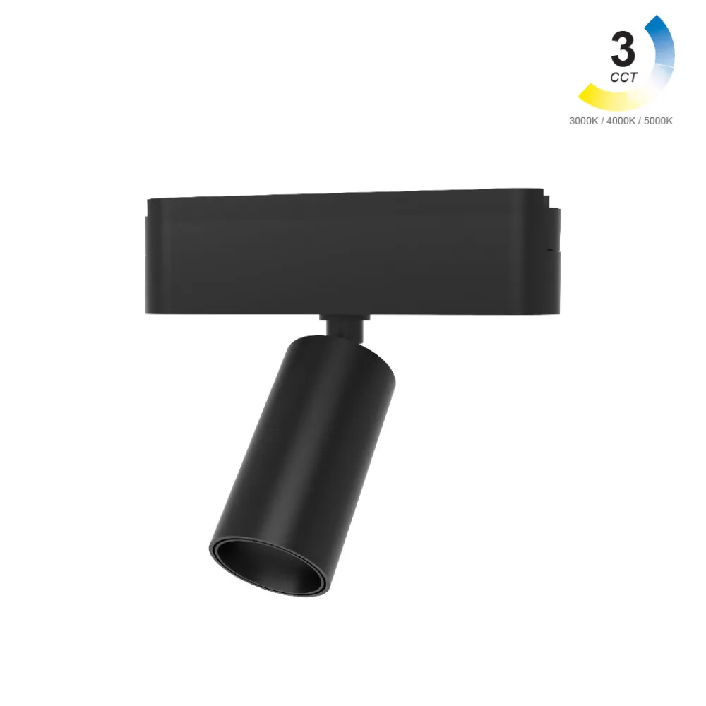 Κινητό Φωτιστικό Varrio 4  Μαύρο 5W CCT3 3000-4000-5000K Tuya Wifi 24° CRI90  l11.4d3.1h10.15cm,40V