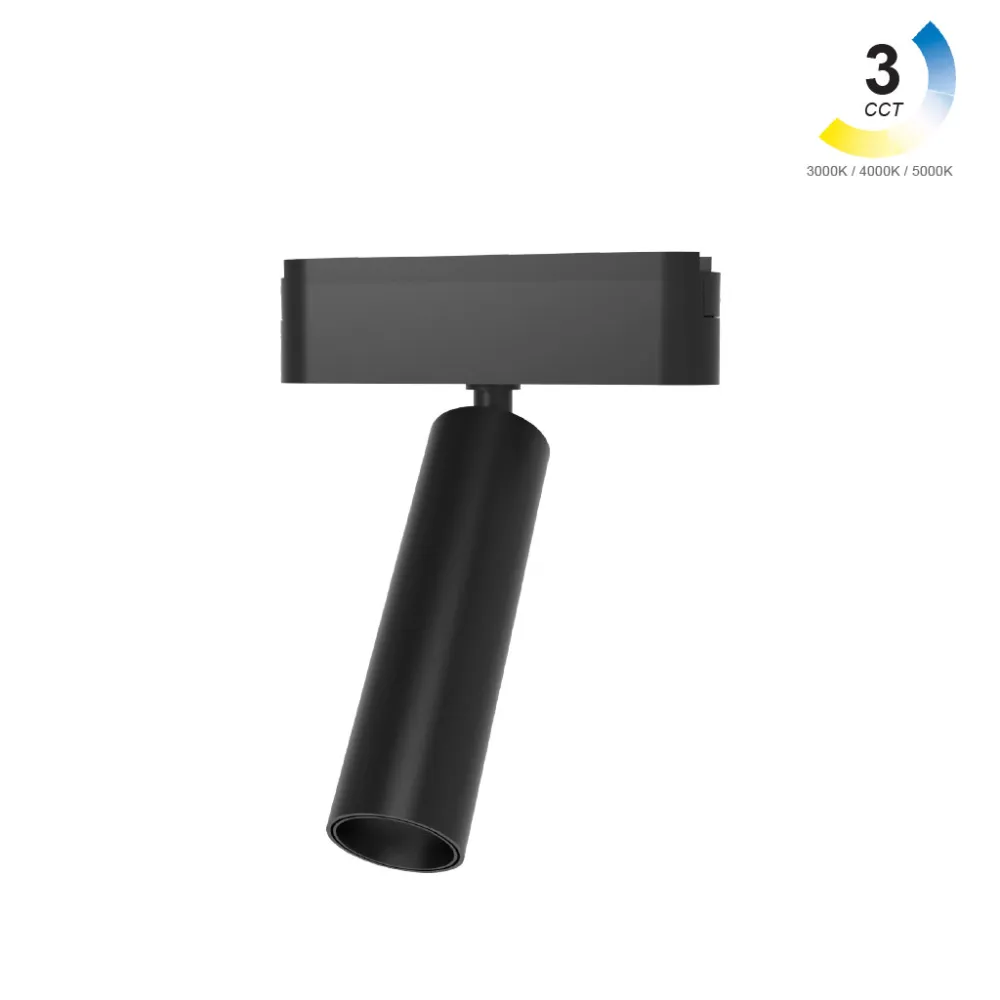 Κινητό Φωτιστικό Varrio 5  Μαύρο 7W CCT3 3000-4000-5000K Tuya Wifi 24° CRI90  l11.4d3.1h15.15cm,40V