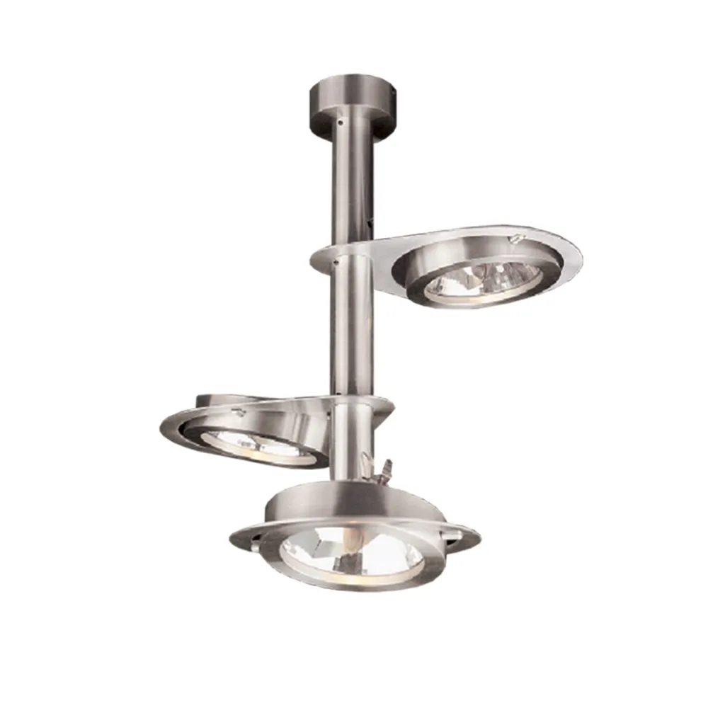 Φωτιστικό οροφής Nickel Mat 3x50W TLB-3