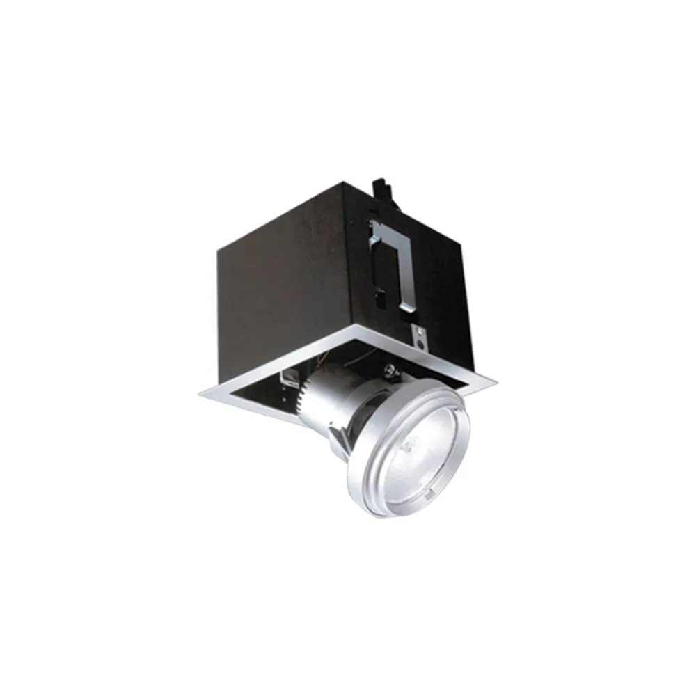 Φωτιστικό χωνευτό HQI 150W Ασημί XF-001 AB