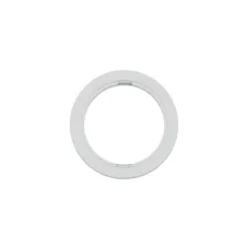 Πλάισιο μονό στρογγυλό Combi Λευκό@@