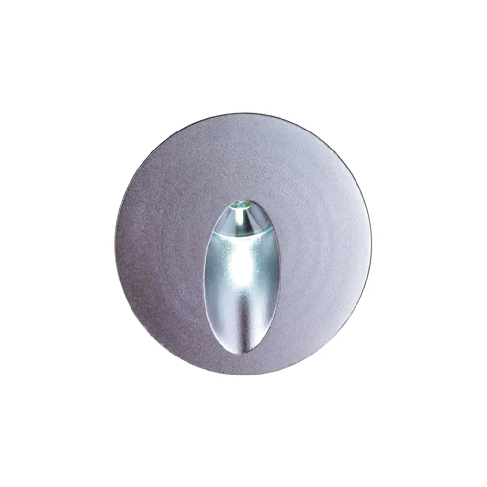 Χωνευτό φωτιστικό Angle Ανθρακί 3W 3000K 80° IP54@