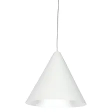 Κρεμαστό Φωτιστικό FERARA Λευκό 1xE27 (d.35-h.30cm)