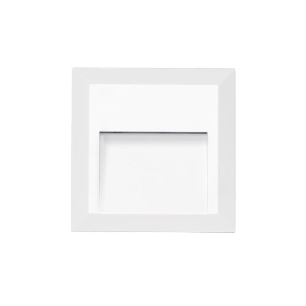 Φωτιστικό Shadow 2 Led 2W 3000Κ IP65 Λευκό h12.5w12.5d2.7cm@@