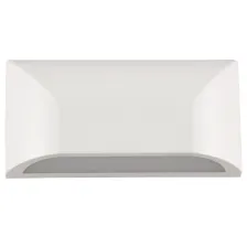 Επίτοιχο Φωτιστικό SOL Λευκό 6W 3000K 730lm IP65