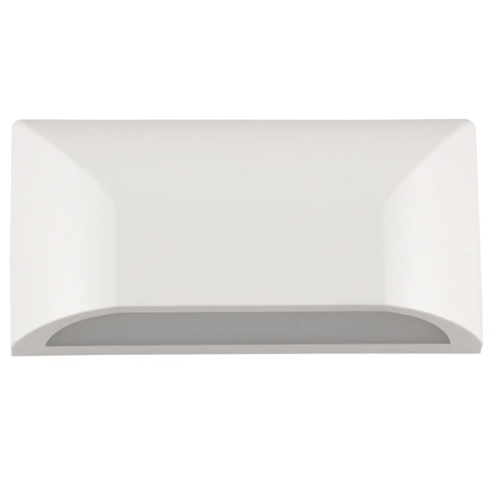 Επίτοιχο Φωτιστικό SOL Λευκό 6W 3000K 730lm IP65