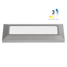 Φωτιστικό CERN LED 4W CCT Change 3000/4000/6500K IP65 Ασημί