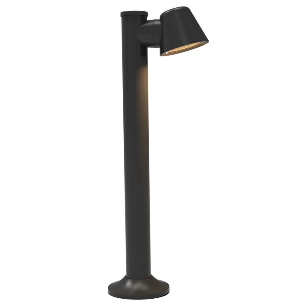 Φωτιστικό εδάφους Bat GU10 7W IP44 Μαύρο Seaside Class,ABS&PC h65d15cm