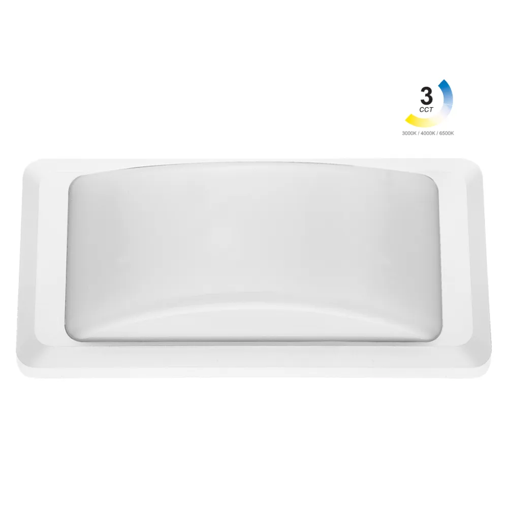 Φωτιστικό Arc 3CCT Led 12W 3000/4000/6500K IP65 Λευκό
