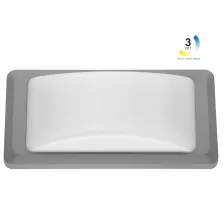 Φωτιστικό Arc 3CCT Led 12W 3000/4000/6500K IP65 Ασημί