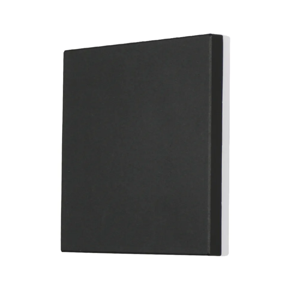 Τετράγωνο Φωτιστικό  Moda LED 10W 3000K  IP54 Μαύρο 230V d15w15h5cm