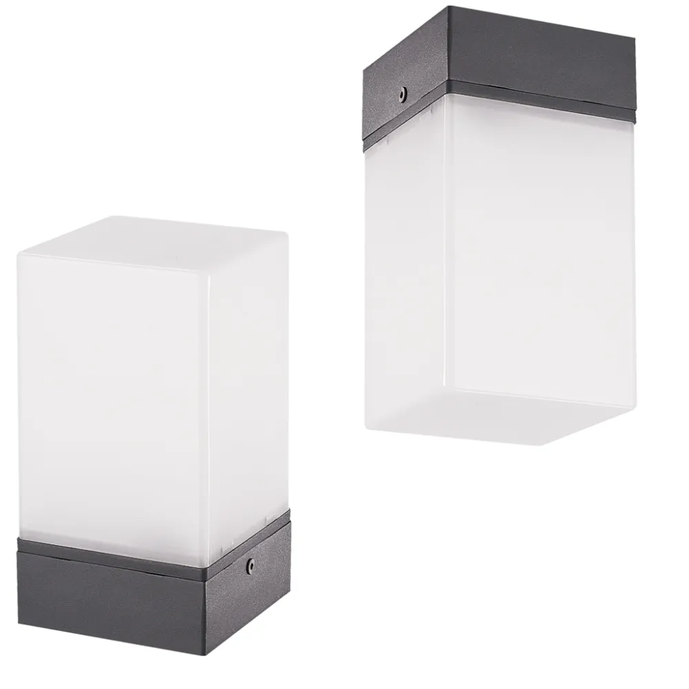 Φωτιστικό Εδάφους Alfa 18cm E27 max18W IP44 Ανθρακί