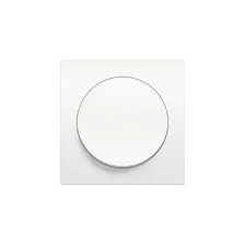 Πλακίδιο Ρυθμιστή Φωτισμού Hager S.1 Λευκό