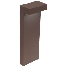 Φωτιστικό Εδάφους Gama Led 10W 3000K Corten(Σκούρο Καφέ) IP65 h65w12d7.4cm