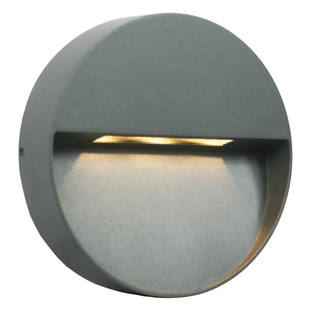 Εξωτερικό Φωτιστικό Solo 9W 3000K IP65 Ανθρακί 100-240VAC w15d3.7cm