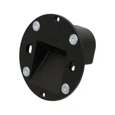 Χωνευτό Φωτιστικό Mikro Μαύρο 3W CCT3 3000/4000/6000K IP65 d8.7w4.5cm 85-265V Χωρίς Sensor Κοπή6.7cm