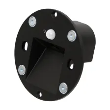 Χωνευτό Φωτιστικό Mikro Μαύρο 3W CCT3 3000/4000/6000K IP65 d8.7w4.5cm 85-265V Με Sensor Κοπή6.7cm