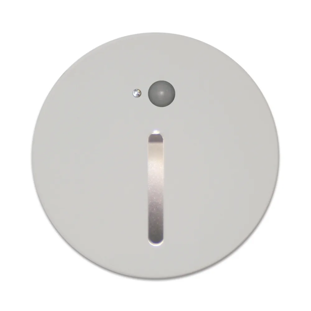 Στρογγυλό Κάλυμμα Φωτιστικού Mikro Λευκό Για Δέσμη Τύπου Λεπίδα 24° Για Sensor d9.1cm Αλουμίνιο