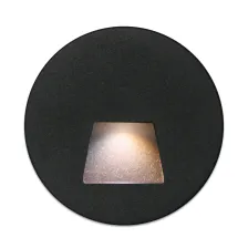 Στρογγυλό Κάλυμμα Φωτιστικού Mikro Μαύρο Για Δέσμη Τύπου Τραπέζιο 52° Χωρίς Sensor d9.1cm Αλουμίνιο