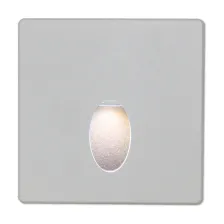 Τετράγωνο Κάλυμμα Φωτιστικού Mikro Λευκό Για Δέσμη Τύπου Oval 38° Χωρίς Sensor l9w9cm Αλουμίνιο