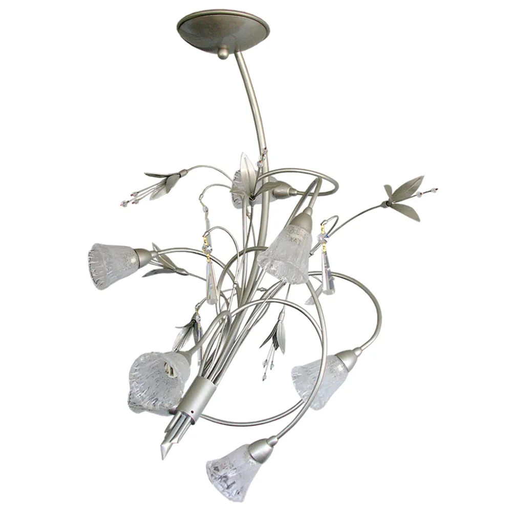 FRASCA Κρεμαστό Φωτιστικό 7xG9 (d.61-h.65cm, G9 40W) Νίκελ