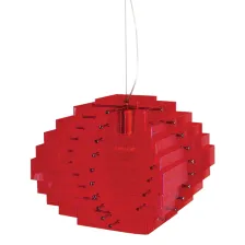 Livello Μονόφωτο κόκκινο Ε27 (d.350xh.33cm)