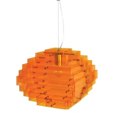 Livello Μονόφωτο πορτοκαλί Ε27 (d.350xh.33cm)