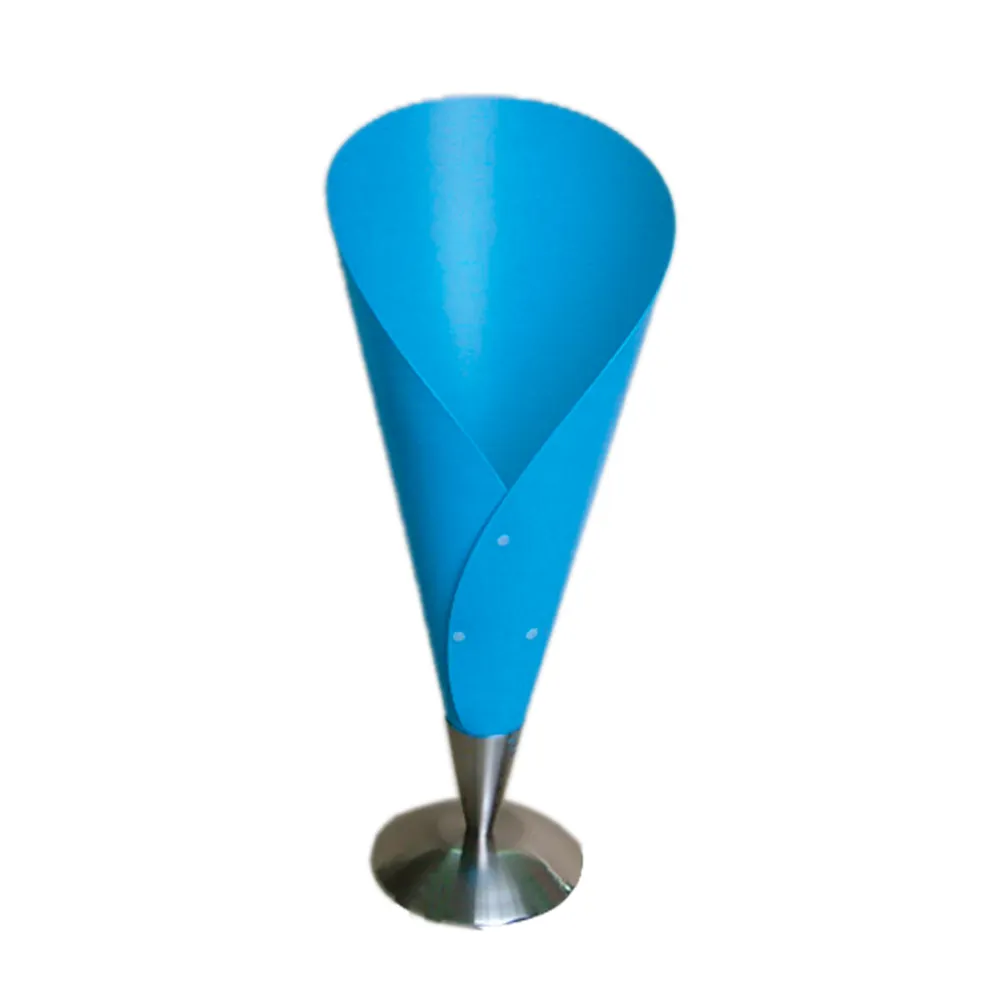 Πορτατίφ THALIA 1xE14 (d.17-h.42cm) Μπλε