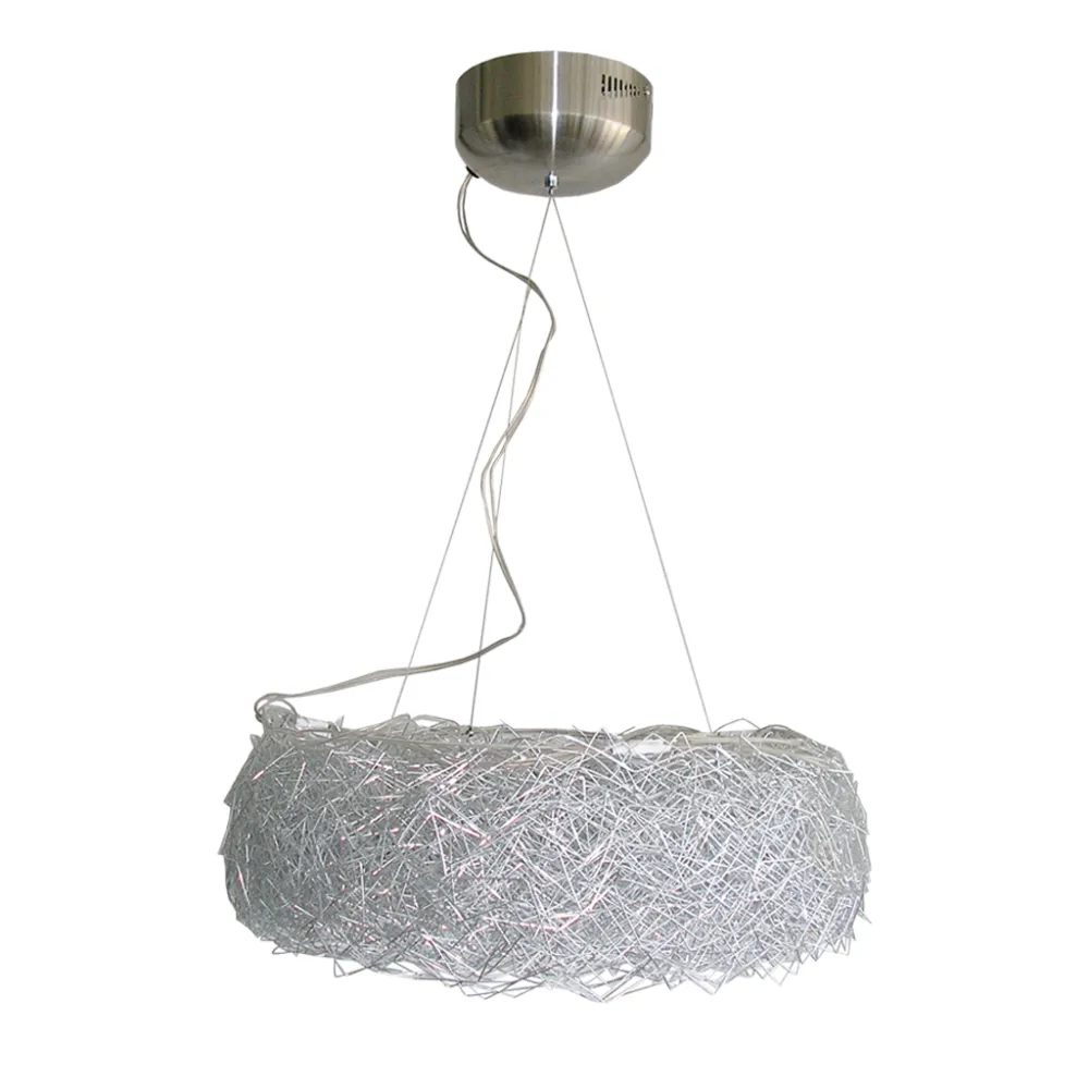 Κρεμαστό Φωτιστικό Net 20xG4 (d.55-h.110cm) Νίκελ