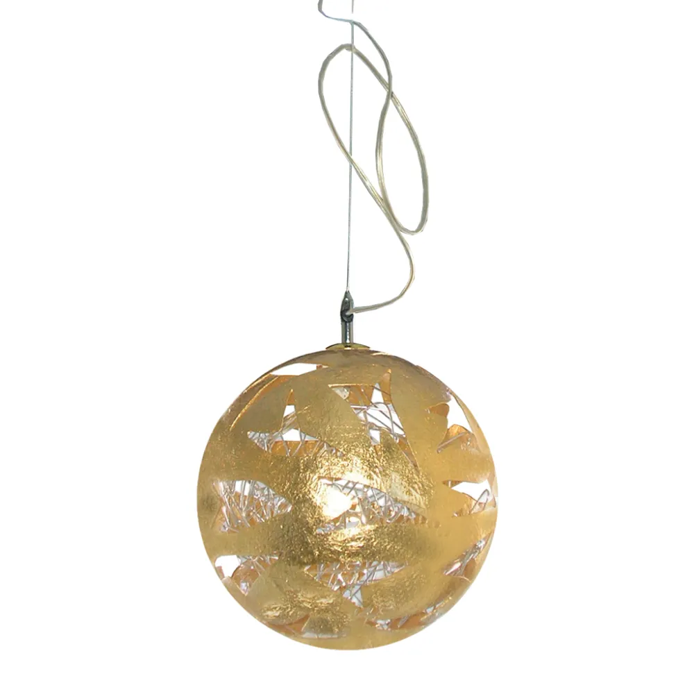 Κρεμαστό Φωτιστικό STELLA GOLD 6xG4 (d.30-h.120cm)