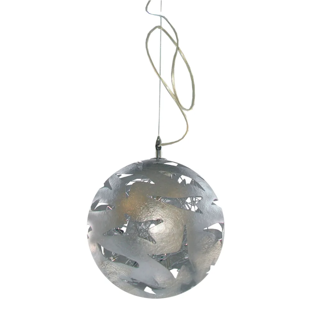 Κρεμαστό Φωτιστικό STELLA SILVER 6xG4 (d.30-h.120cm)