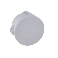 Κουτί Διακλάδωσης Στρογγυλό Στεγανό 80x40 IP54