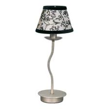 Επιτραπέζιο Φωτιστικό RETRO 1xE14 με Καπέλο Εμπριμέ (d.14-h.42cm)