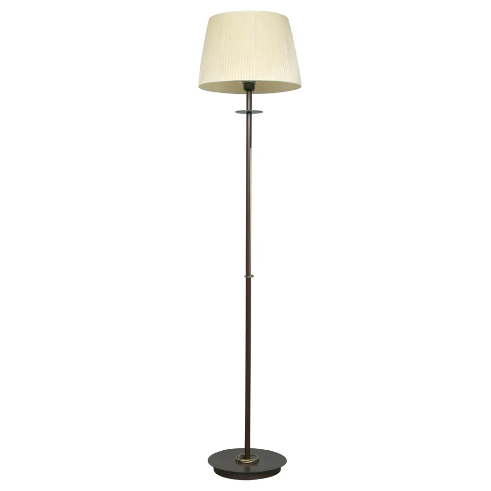 Φωτιστικό Δαπέδου CLASSIC1xE27 με Καπέλο Εκρού (d40-h.175cm)