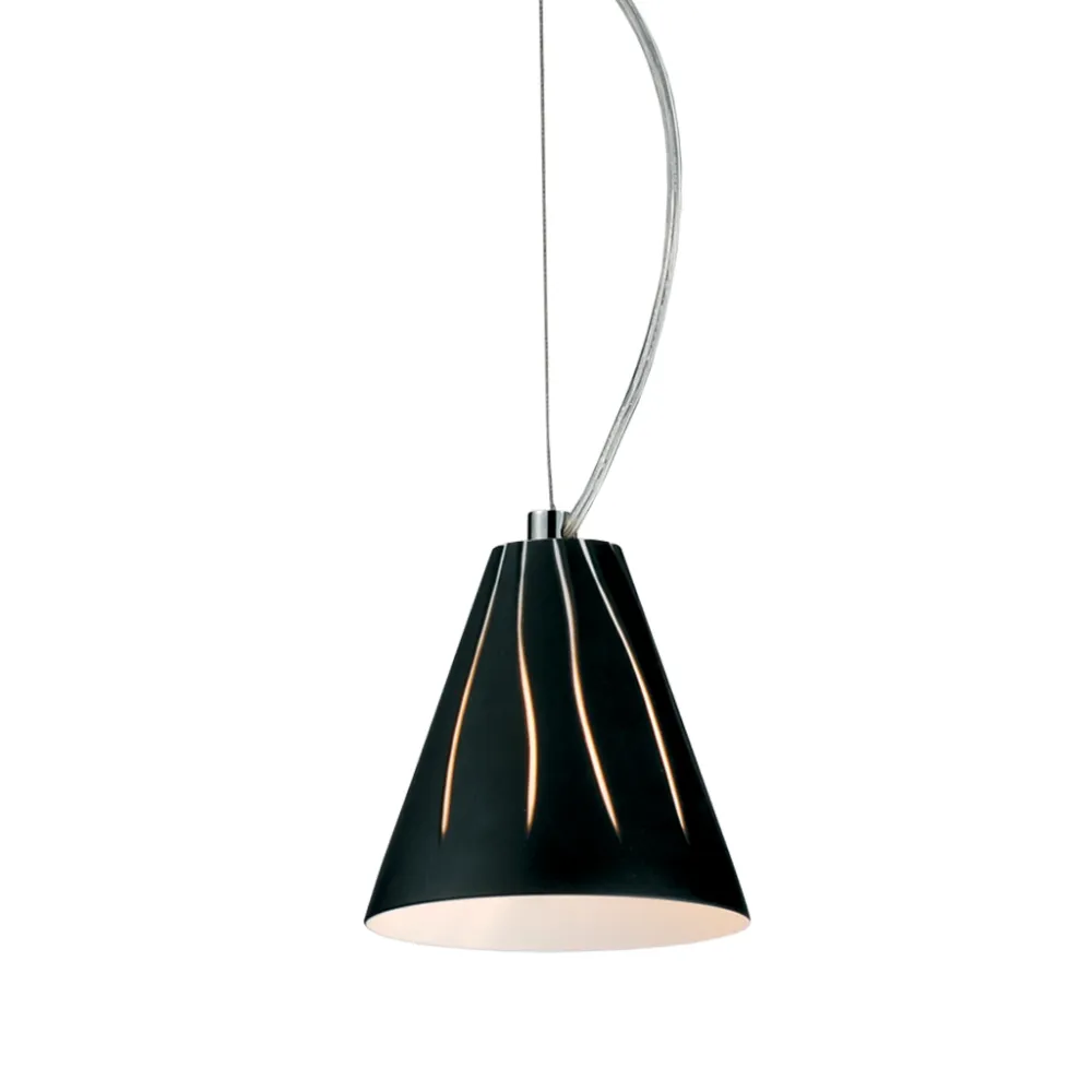 Κρεμαστό Φωτιστικό LUNA BLACK 1xG9  (d.12-h.13cm)