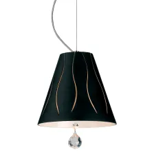 Κρεμαστό Φωτιστικό LUNA BLACK 1xE27  (d.24-h.23cm)
