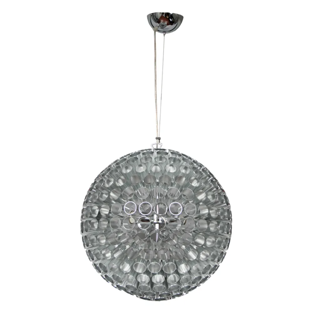 Κρεμαστό Φωτιστικό BEEHIVE 3xe27 Νίκελ Ματ (d.40cm)