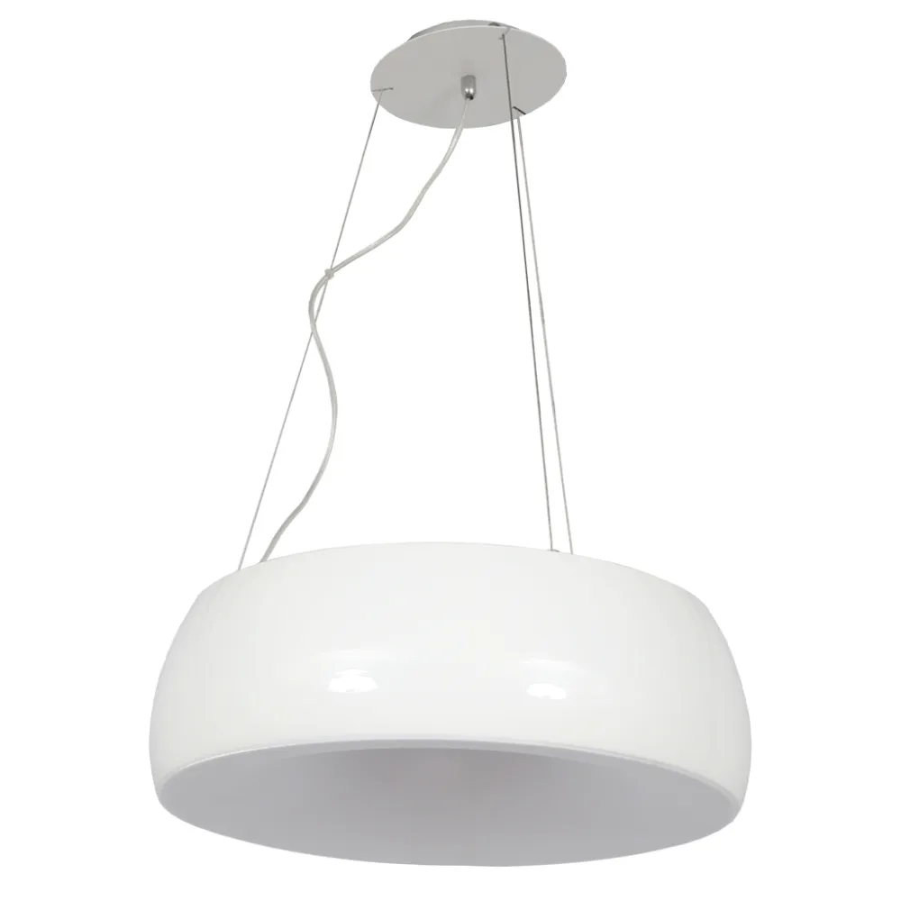 Κρεμαστό Φωτιστικό CORDOBA 3xE27 Λευκό (d.50-h.18cm)