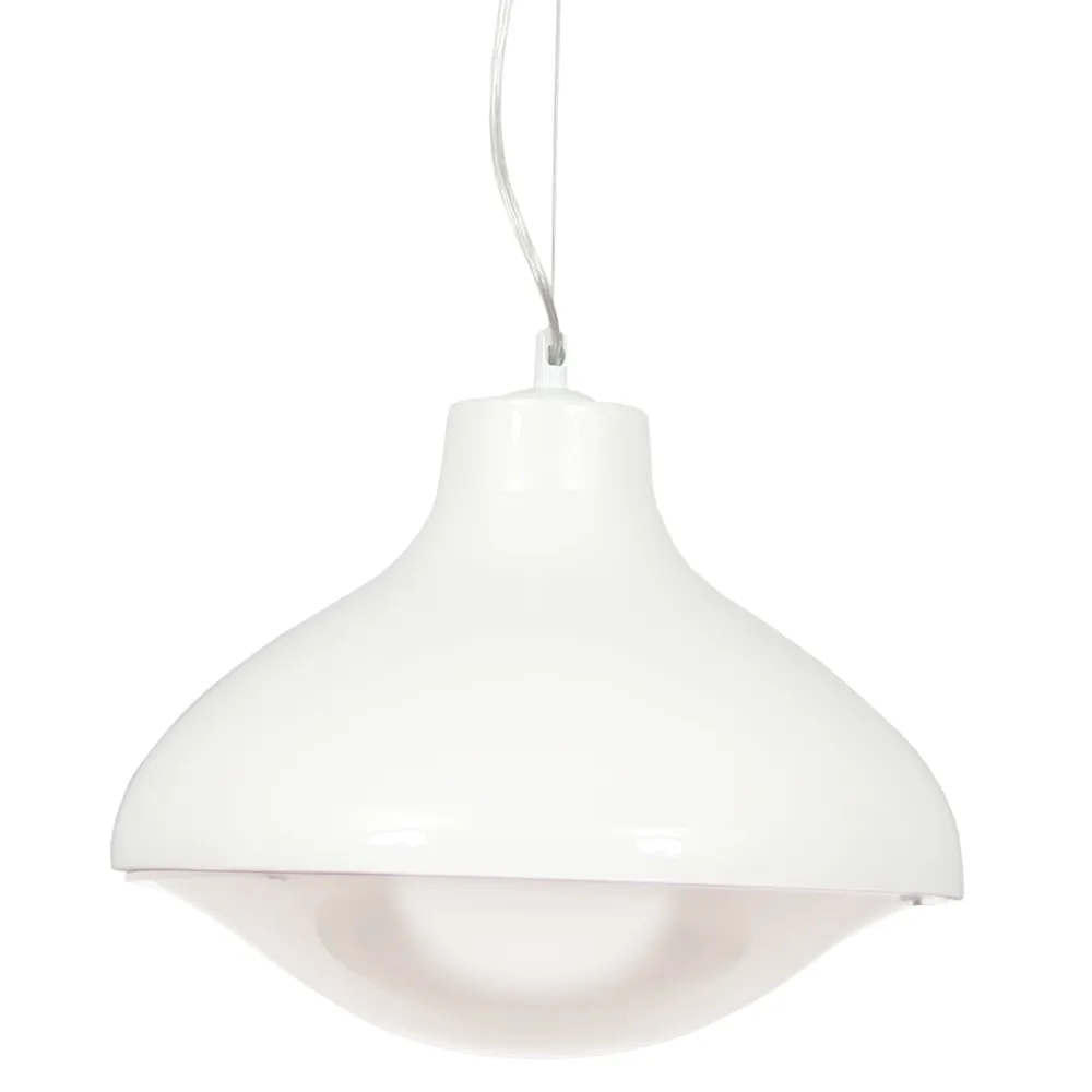 Κρεμαστό Φωτιστικό MEY1xΕ27 Λευκό (d.55-h.50cm)