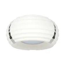 Φωτιστικό Οροφής  ELEMENT 3xΕ27 Λευκό Γυαλί με Χρώμιο(d.40-h.22cm)