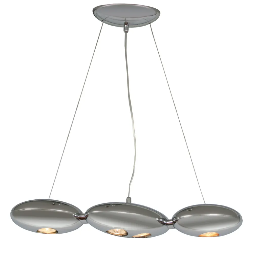 Κρεμαστό Φωτιστικό HYDRA 4xGU10 Χρώμιο (l.59x14xh.14cm)