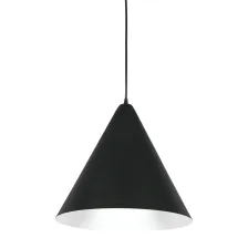 Κρεμαστό Φωτιστικό FERARA Μαύρο 1xE27 (d.35-h.30cm)